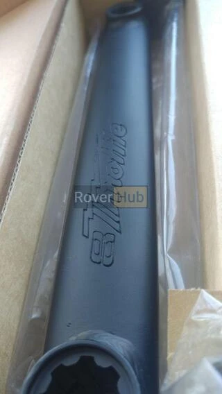 Шатуни Eastern Throttle 4130 CrMo термооброблені легкі 8-ми шліцеві Вал 19мм білі БМХ шатуни BMX