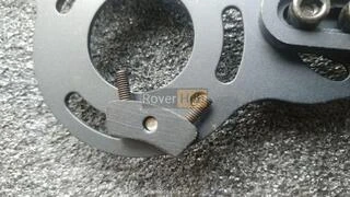 Новий заспокоювач ланцюга Amoeba Scud Chain guide 2 ролика цільнофрезерований ЧПУ 6061-Т6 алюмінієвий сплав МТБ