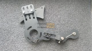 Новий заспокоювач ланцюга Amoeba Scud Chain guide 2 ролика цільнофрезерований ЧПУ 6061-Т6 алюмінієвий сплав МТБ