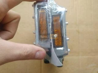 Педали Wellgo B087U black алюминиевые на насыпных подшипниках