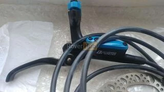 Гальмо дискове Tektro Draco/Auriga disc гідравлічне заднє синє 2100мм гідролінія