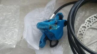 Гальмо дискове Tektro Draco/Auriga disc гідравлічне заднє синє 2100мм гідролінія