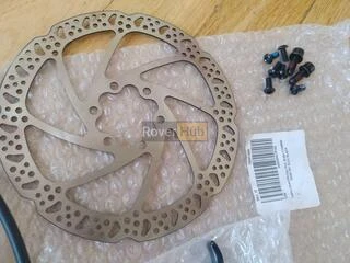 Гальмо дискове Tektro Draco/Auriga disc гідравлічне заднє синє 2100мм гідролінія