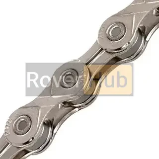 Ланцюг KMC X-10 із замком, 116 ланок, в інд. упаковці, sil/black