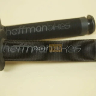 Ручки керма (грипси) для велосипеда BMX Hoffman Bikes із пластиковими барендами (заглушками керма)