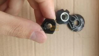 Крышка рулевой 1.1/8" + ромашка + болт с отверстием для кабеля