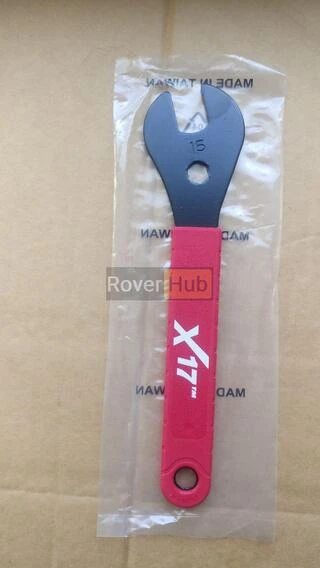Ключ X17 конусний 15мм для велосипедних втулок Bike Hand