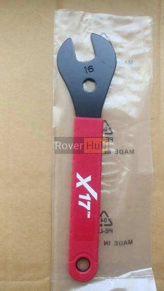 Ключ X17 конусний 16мм для велосипедних втулок Bike Hand