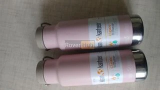 Термобутылка для воды Klean Kanteen 12oz термос розовый бутилка термо