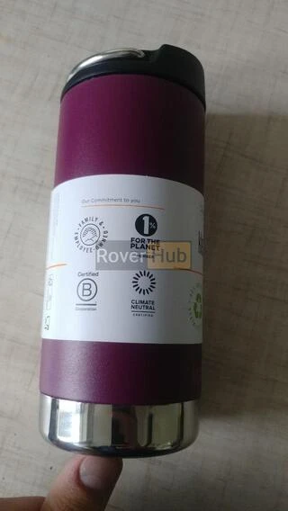 Термопляшка Klean Kanteen TKWide Cafe Cap 12oz термос фіолетовий бутилка термо для води