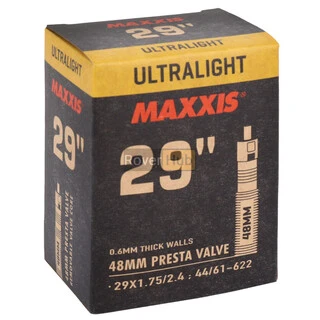 Камeра велосипеда 29"&times;1.75/2.40 FV L:48 мм - Maxxis Ultra Light Presta ультралегка полегшена