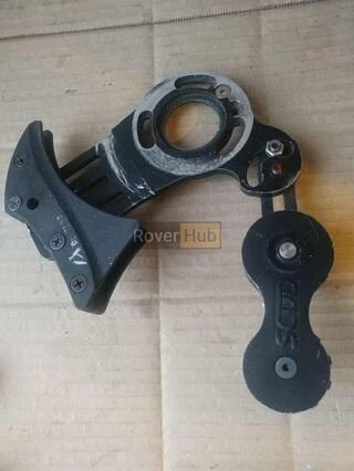 Заспокоювач ланцюга Amoeba Scud Chain guide 2 ролика цільнофрезерований ЧПУ 6061-Т6 алюмінієвий сплав МТБ