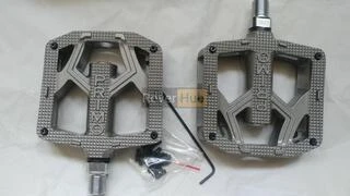 Педалі магнієві Primo Balance aluminium platform, 4 ПРОМ підшипника Cr-Mo вісь,сірі
