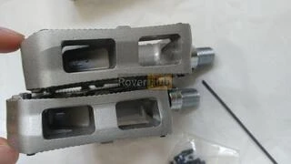 Педалі магнієві Primo Balance aluminium platform, 4 ПРОМ підшипника Cr-Mo вісь,сірі