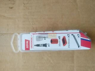 Латки Zefal Universal + (1122) у пласт. коробці 7шт. + клей + бортировки компл.