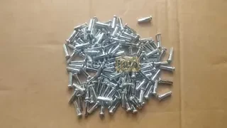 Спиця велосипедна 257мм чорна 14G (2мм) + ніпель 16мм