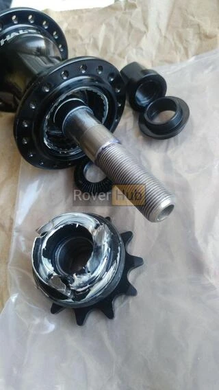 Втулка Halo BMX на промах 14мм вісь 36спиць драйвер 11т змінні зірки велосипедна задня втулка