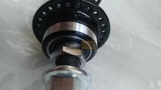 Задняя X17 BMX на промах 48 спиц Dual резьба под фривил 35мм и 30мм Flip-Flop 14мм ось Втулка велосипедная