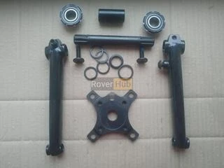 Велосипедная система KHE bikes 4130 Cr-Mo шатуны + евро каретка на промах + переходник на 104BCD