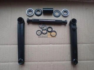 Велосипедная система KHE bikes 4130 Cr-Mo шатуны + mid каретка на промах