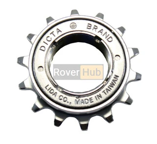 Зірка задня BMX Free Wheel, 1/2"х1/8"х14зубців, для різьблення діам. 30мм Dicta Freewheel