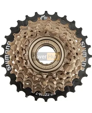 Трещотка Shimano MF-TZ500-7 Tourney 7ск. 14-28T бронз. звёзды велосипедные задние