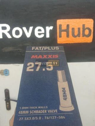 Камера велосипедна 27.5" - Maxxis Fat/Plus Tube AV 3.0-5.0" для фетбайку електровелосипеду електро байка