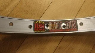 Обід 20" Sun Rims Black Box 36 спиць БМХ BMX пістонований хромований