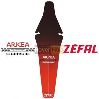 Крило велосипедне Zefal 28" "Shield Lite M" (2560C) пластиків. задн. 15 g, під сідло, синьо-чорн.