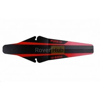 Крило велосипедне Zefal 28" "Shield Lite M" (2560B) пластиків. задн. 15 g, під сідло, червоно-чорн. (3420582562258)