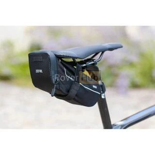 Сумка Zefal "Z Light Pack L" (7043) підсідельна, на ремінці, 1,4L, чорна (3420587043011)