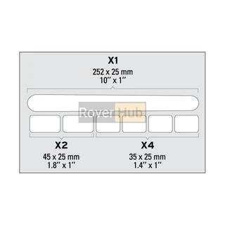 Защита рамы Zefal "Skin Armor S" (2603) полиуретан. прозр. (7шт) (3420582603012)