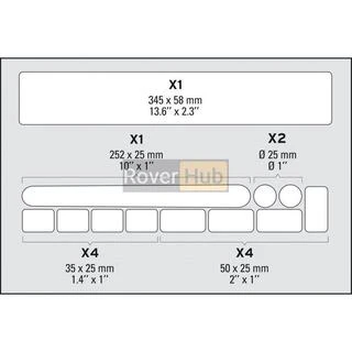 Защита рамы Zefal "Skin Armor М" (2600) полиуретан. прозр. (12шт) (3420582600011)