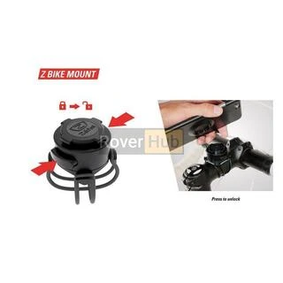 Консоль Zefal "Z-Console Dry M" (7052A) пластик, на кермо для телефона 130*62 мм, герметична, чорна