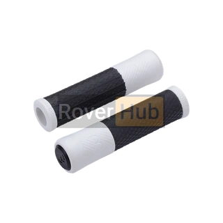 Ручки керма BBB BHG-97 "Viper" 130 мм чорно-білі (8716683116144)