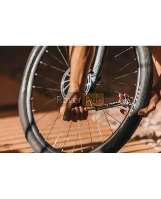 Насос велосипедний Zefal Air Profil Micro (8423), алюм. до 7 bar, 88g, 165мм, schrader/presta, жовтий