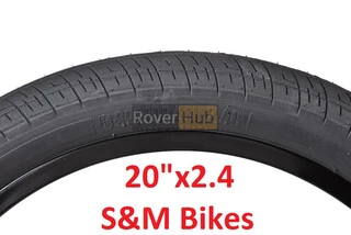 Покришка велосипедна БМХ S&amp;M Bikes Speedball 20x2.4 BMX 20"