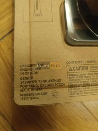 Нож Gerber Principle Bushcraft Fixed изготовлен в США фултанг для бушкрафта охоты