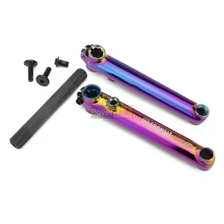 Шатуни БМХ Mission Transit V2 3-Piece BMX crank - 170mm - Oil Slick велосипедні