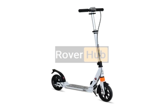 Самокат складаний VNC PY-2021C білий з амортизаторами, колеса 200мм,