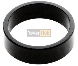 Кільце кермової X17 1.1/8" для кермової колонки 10мм, алюмінієве чорне Спейсер Проставка рульової