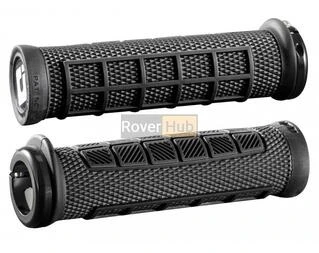 Гріпси ODI Elite Pro Black/Black w/Black clamp (чорні з чорними замками)