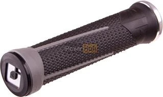 Гріпси ODI AG-1 Signature Black/Graphite w/ Silver clamps (черно - графітові з срібними замками)