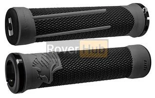 Гріпси ODI AG-2 Black/Graphite w/ Black clamps (черно-графітові з чорними замками)