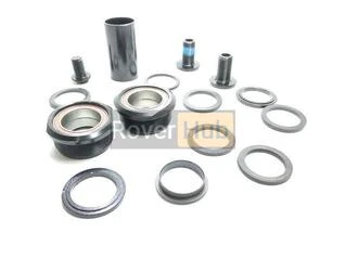 Каретка X17 Euro під 22мм вал на 4 пром підшипниках 1.37"x24T BMX БМХ на промислових підшипниках