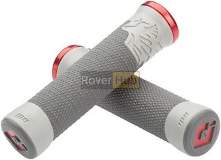 Гріпси ODI AG-2 Gray/Graphite w/ Red clamps (серо-графітові з червоними замками)