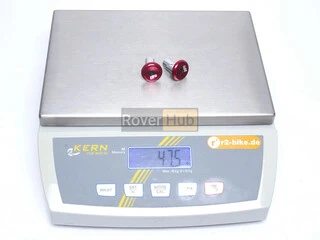 Баренди ODI Aluminum End Plugs w/Lasered Logo Red