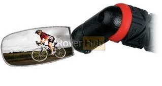 Зеркало Zefal Spin 15 (4740) в руль, маленькое, черное