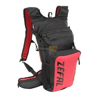 Рюкзак Zefal "Z Hydro Enduro" (7165), объемом 11L, с гидратором 3L, чорно-червоний