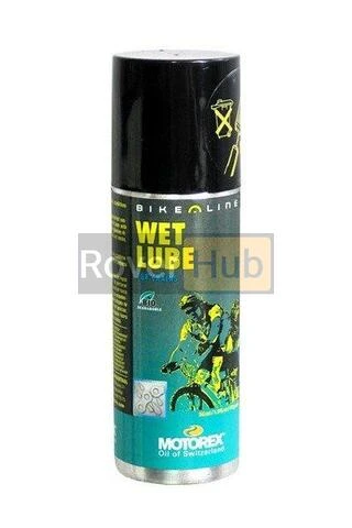 Спрей-мастило для ланцюга велосипеда Motorex WET LUBE 56 ml